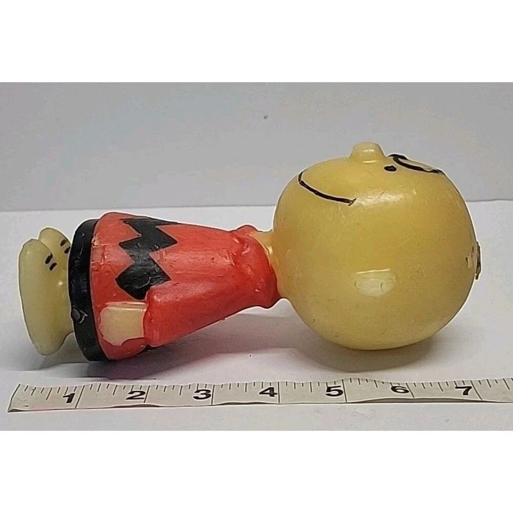 MCM Candle The‎ Peanuts Gang Charlie Brown Hallmark Unused 1960s Memorabilia